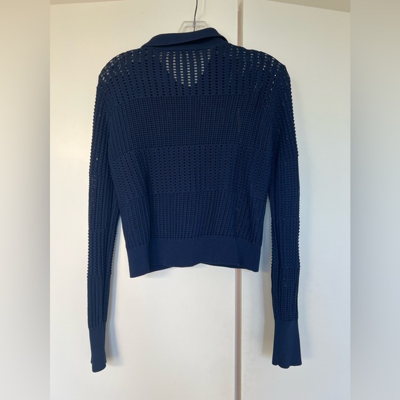 FRAME open stitch shrunken cardigan new never worn - Picture 8 of 9